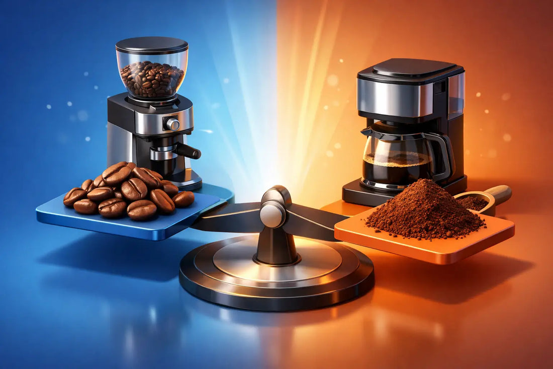 Whole Bean vs Ground Coffee: Which Wins?
