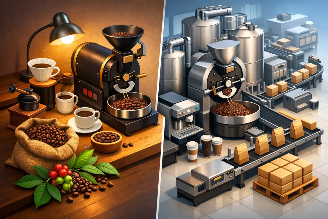 Small Batch Coffee vs Commercial Coffee