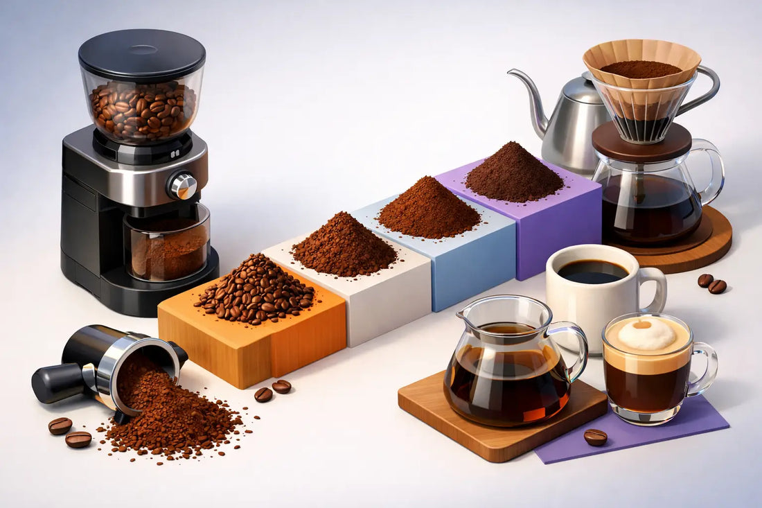 A Guide to Coffee Grind Sizes That Works