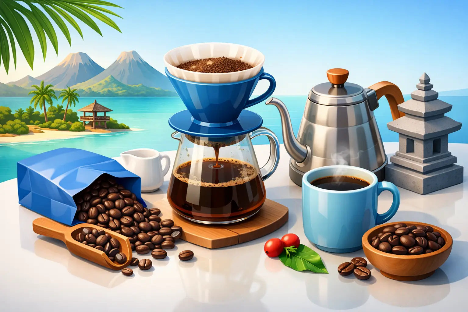 How to Brew Bali Blue at Home