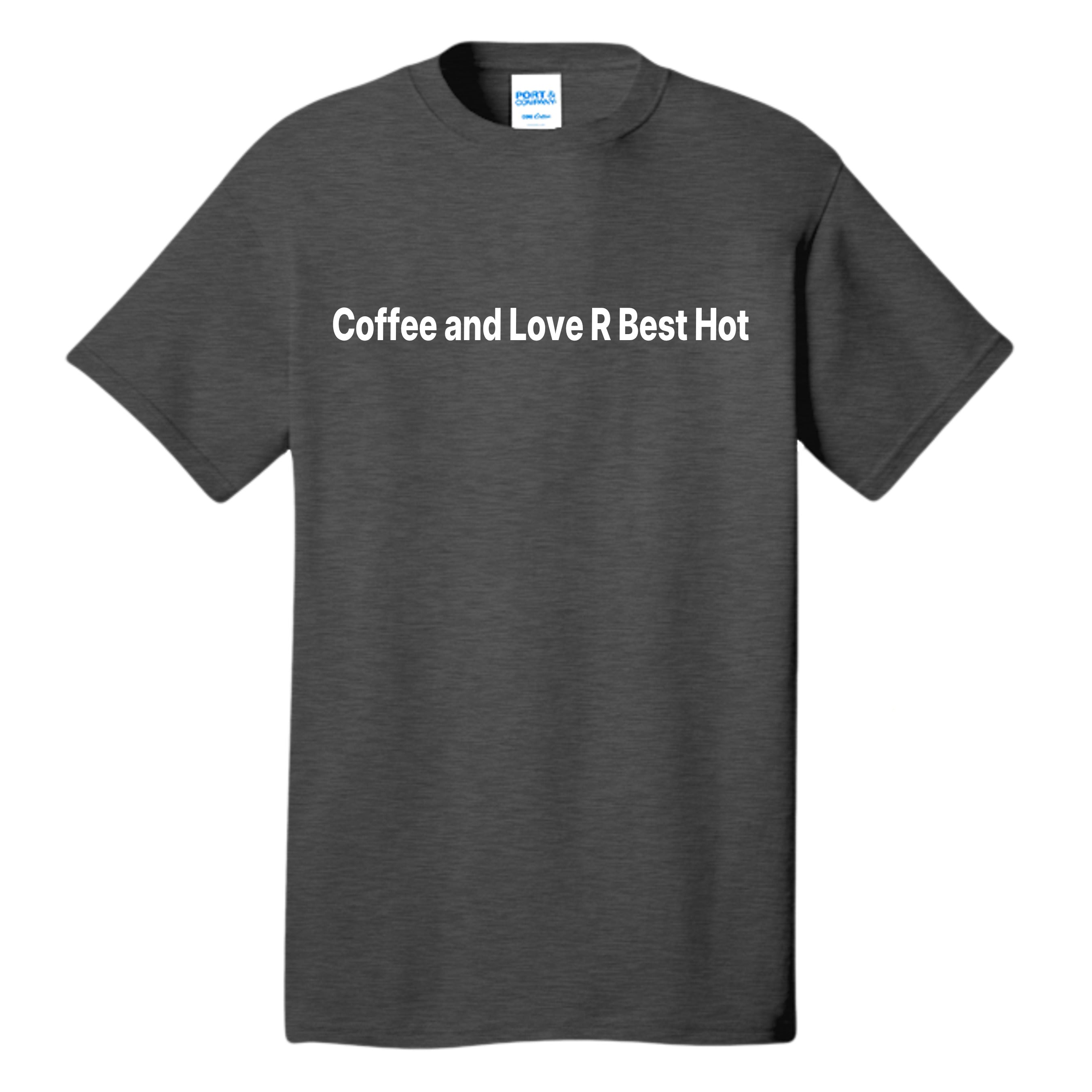 Dark Heather Grey - PC54T - FRONT