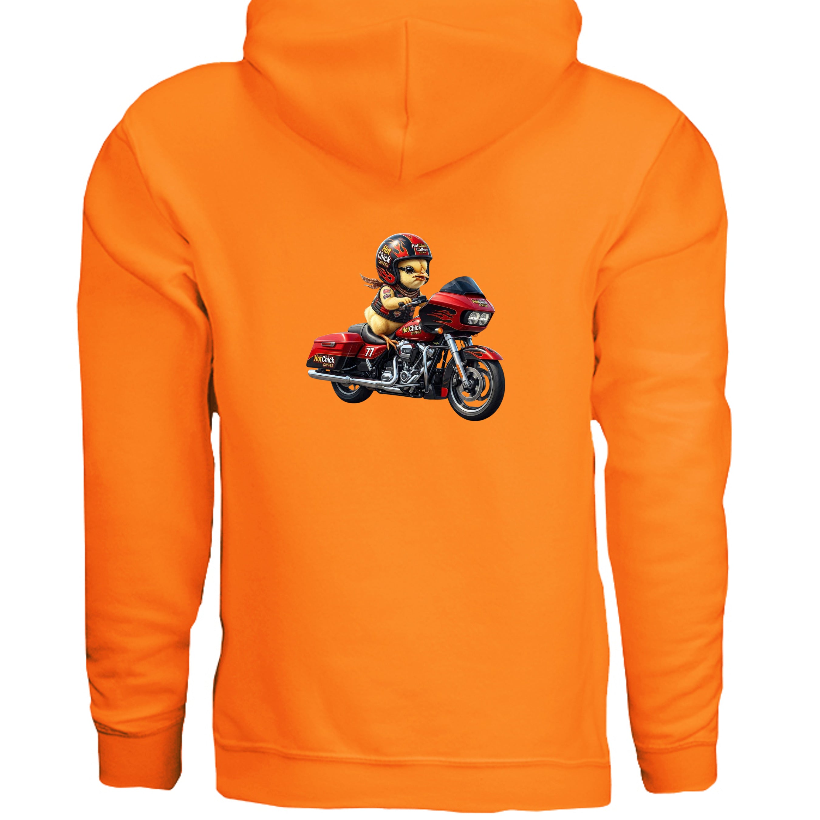 SAFETY ORANGE - G185 - BACK